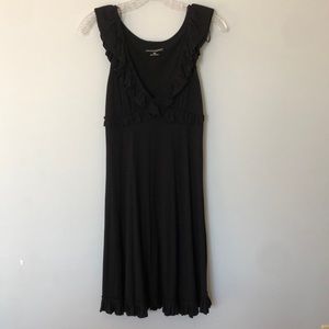Cynthia Rowley Ruffle Dress in Black Size XS